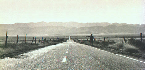 Hitch Hiker near Wilcox Arizona